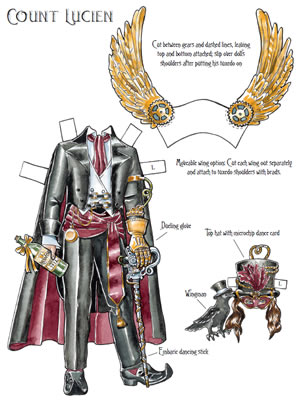 Steampunk Paper Dolls