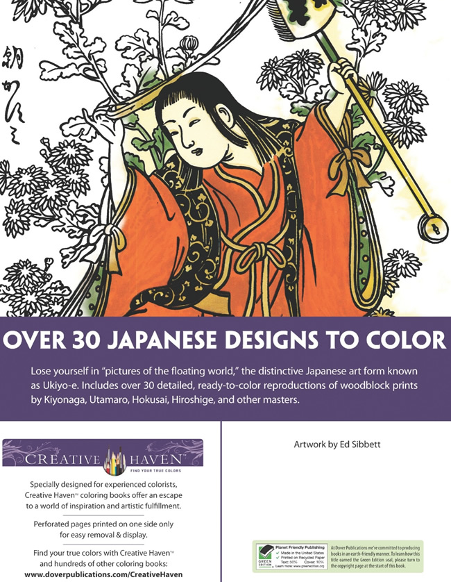 78+ Japanese Prints Coloring Book Free Images