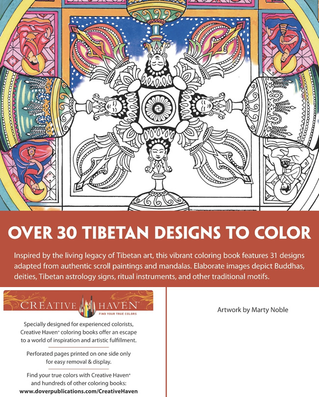 83 Tibetan Designs Coloring Book Free Images