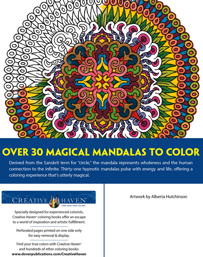 Creative Haven Magical Mandalas Coloring Book: By the Illustrator of the Mystical Mandala Coloring Book [Book]