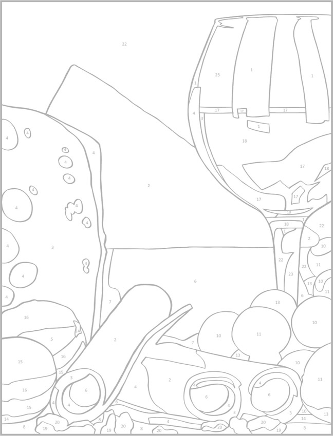 Coloring With Guide Coloring Pages