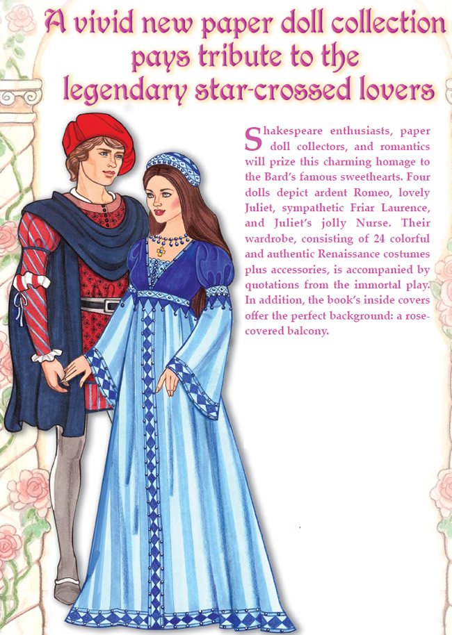 renaissance paper dolls